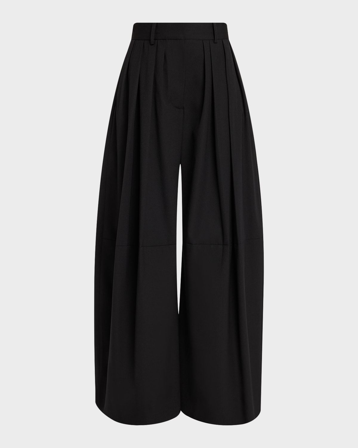 Stona Pleated Wool Pants