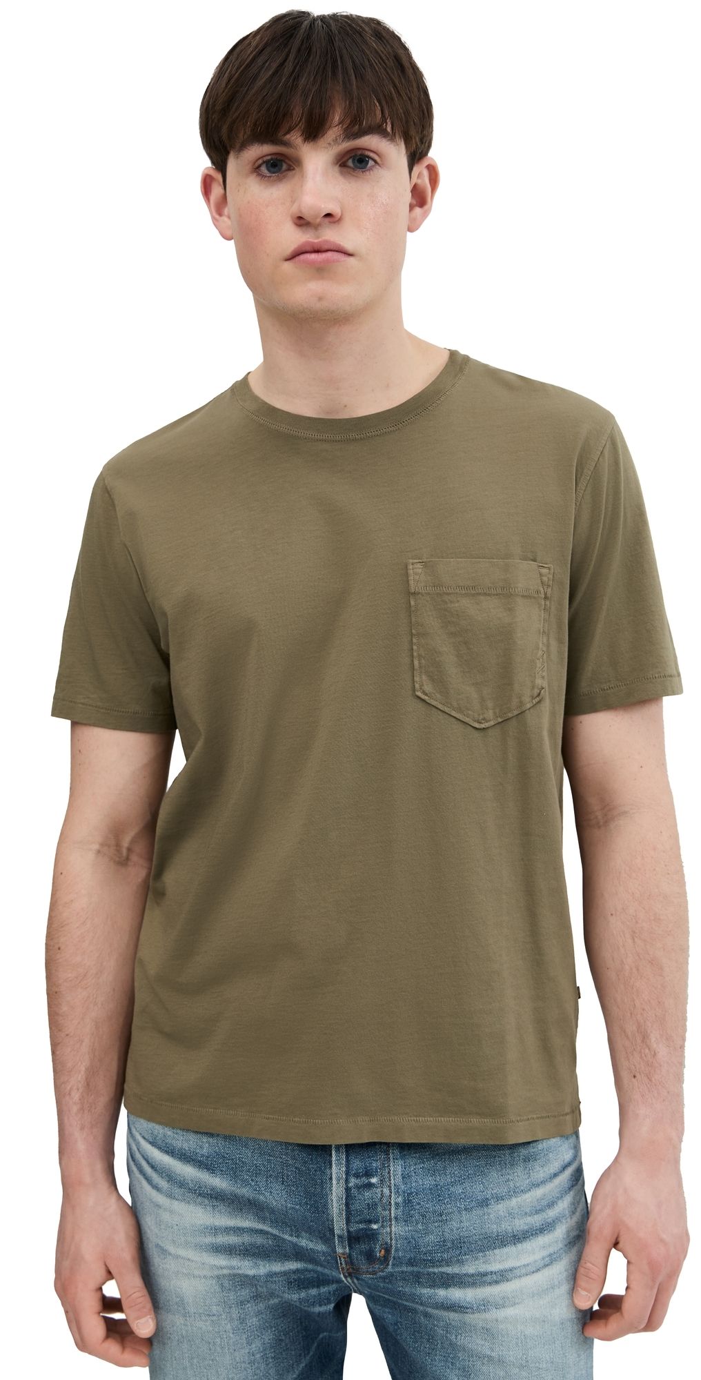 Billy Reid Washed Tee Moss XL