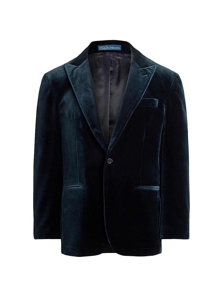 Men's Fairbanks Velvet Sport Coat - Aviator Navy - Size 46