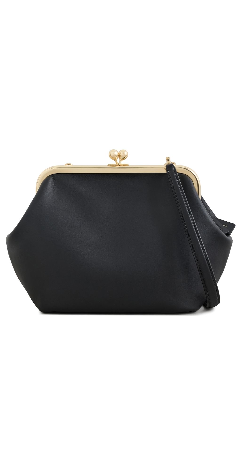 Coach Kisslock Frame Bag 27 Shoulder Bag Black One Size