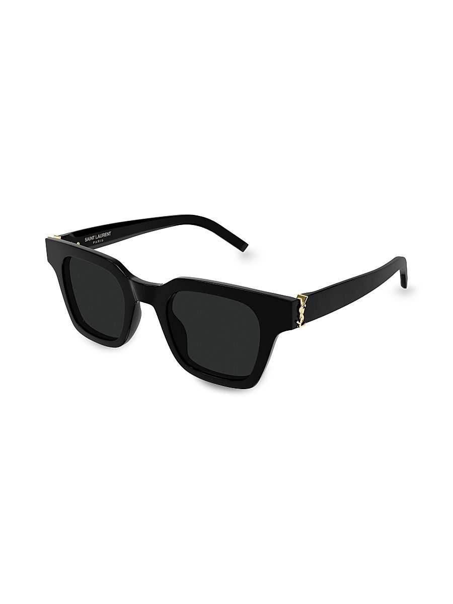 Women's 47MM Square Sunglasses - Black