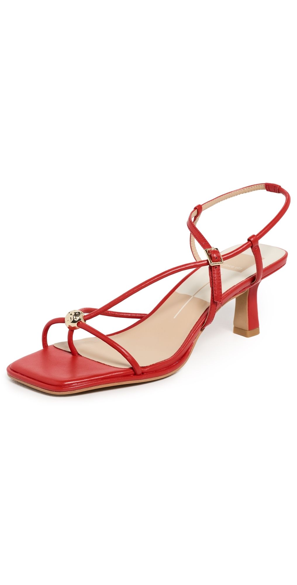 Dolce Vita Mylee Heeled Sandals Chili Leather 8