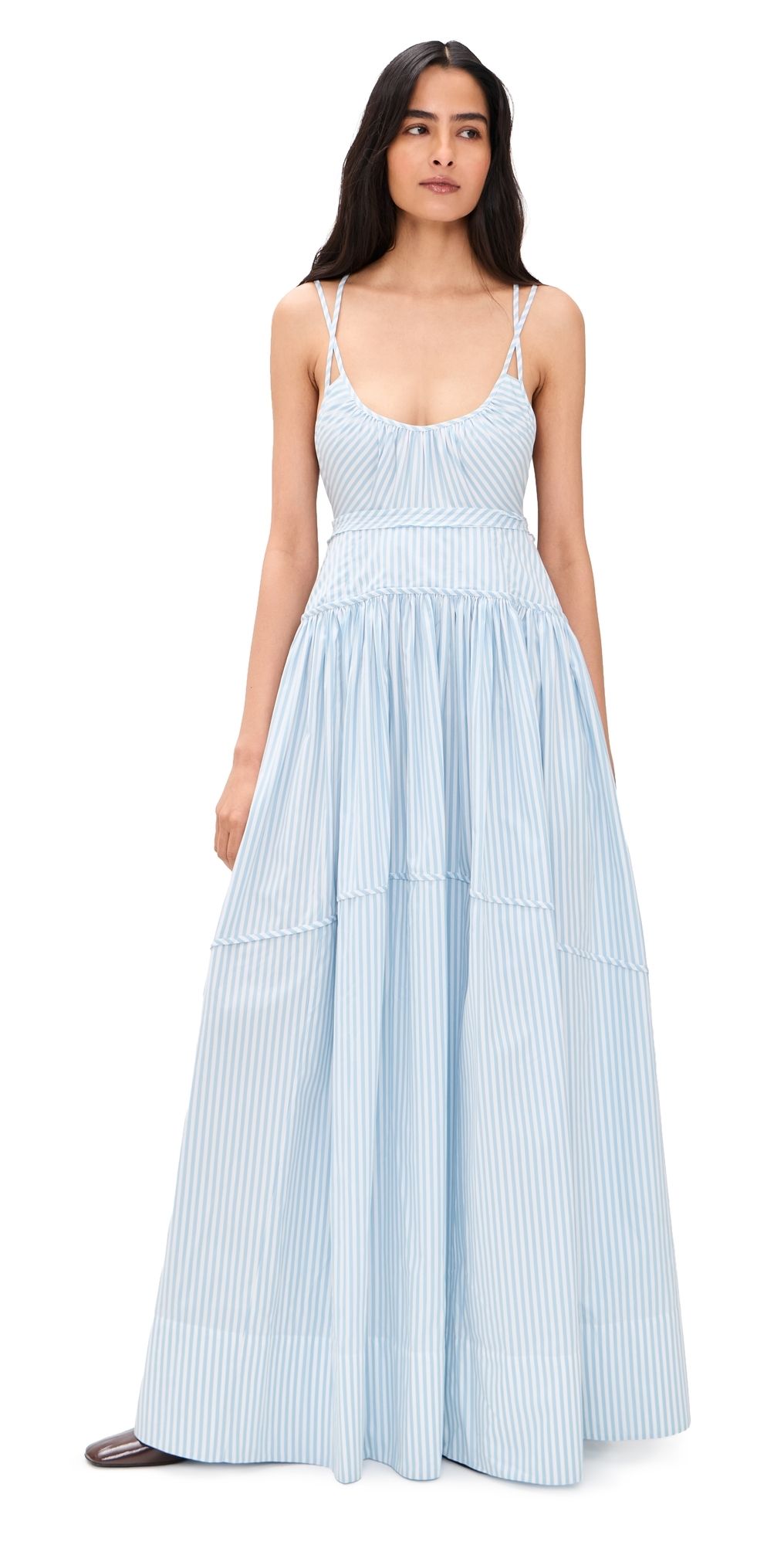 Lee Mathews Odette Cami Dress Sky 0