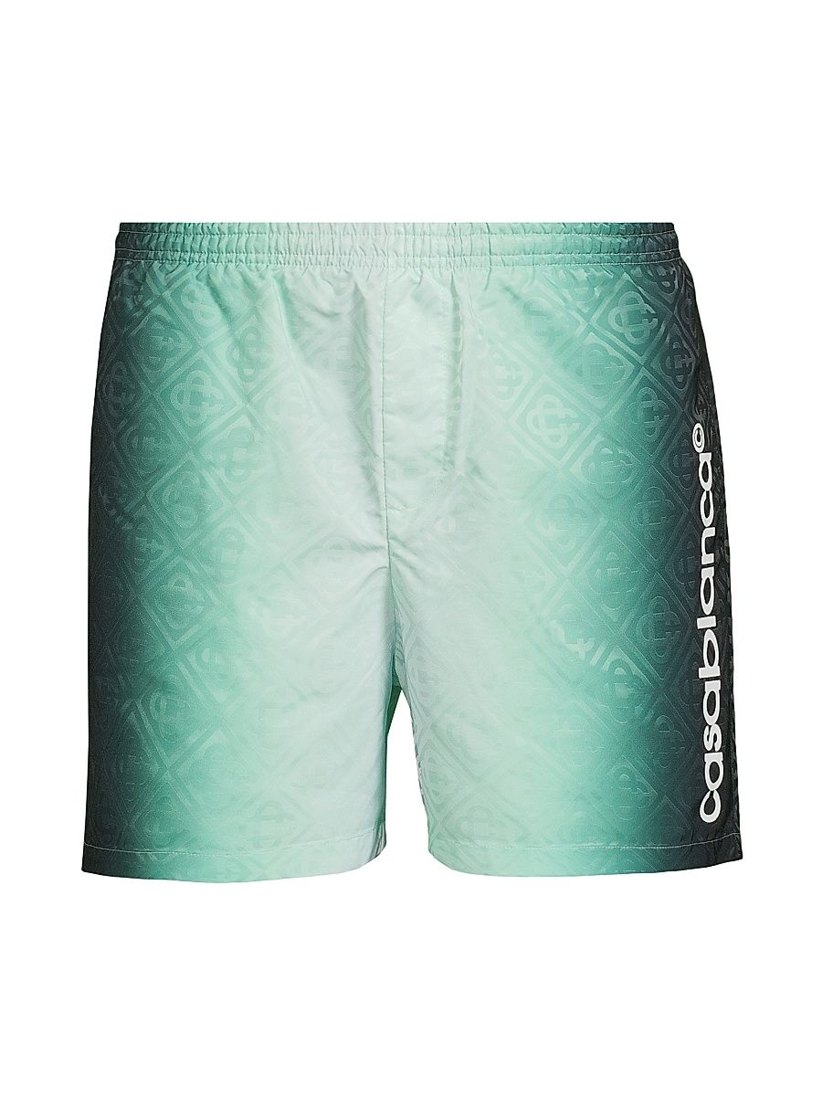 Men's Jacquard Printed Swim Shorts - Gradient - Size XXXL
