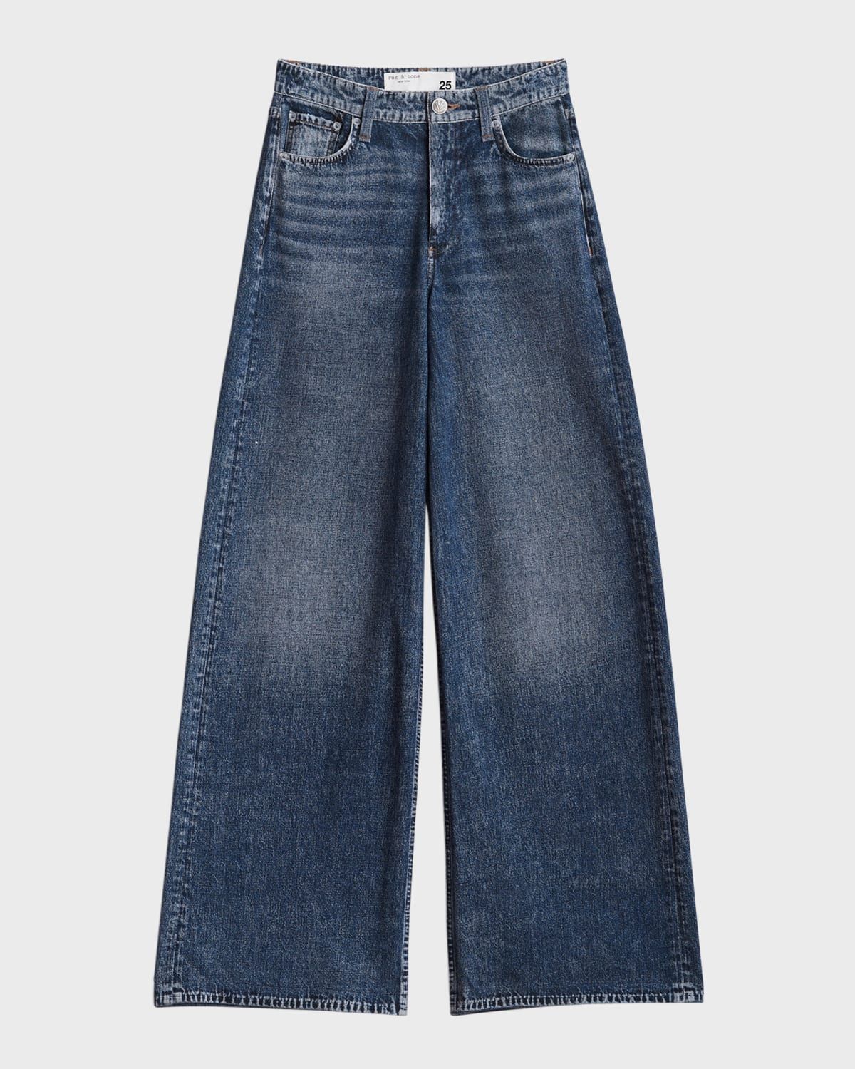 Miramar Sofie Cotton-Terry Wide-Leg Jeans