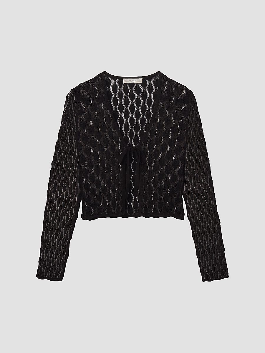 Women's The Getaway Cardigan - Black - Size XL