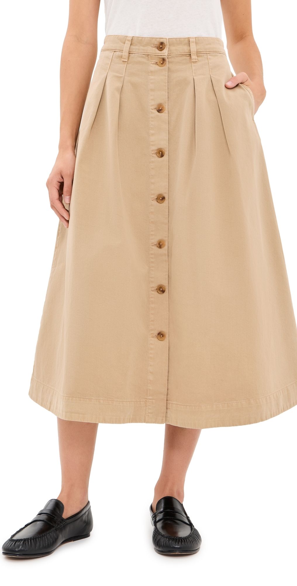 Faherty Seafarer Chino Skirt Khaki 29