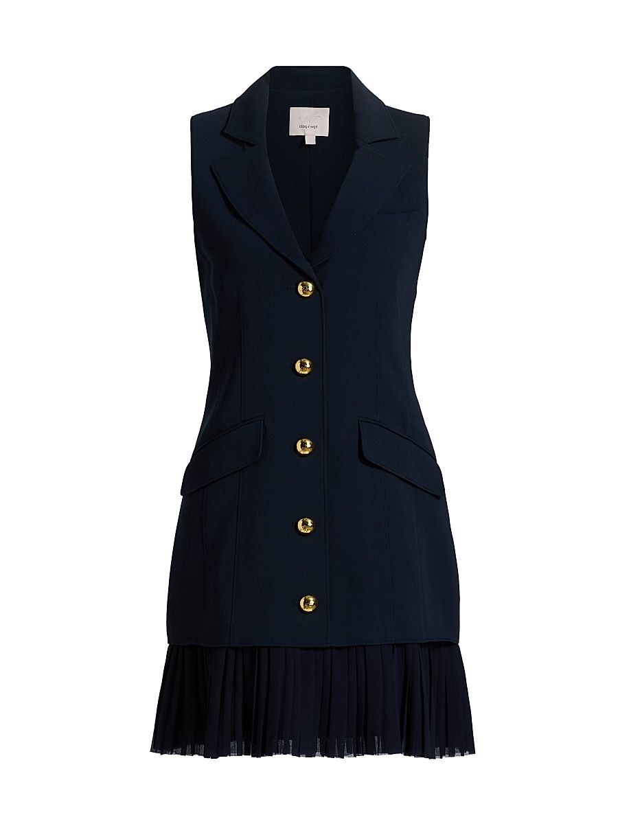 Women's Regan Blazer Minidress - Navy - Size 16