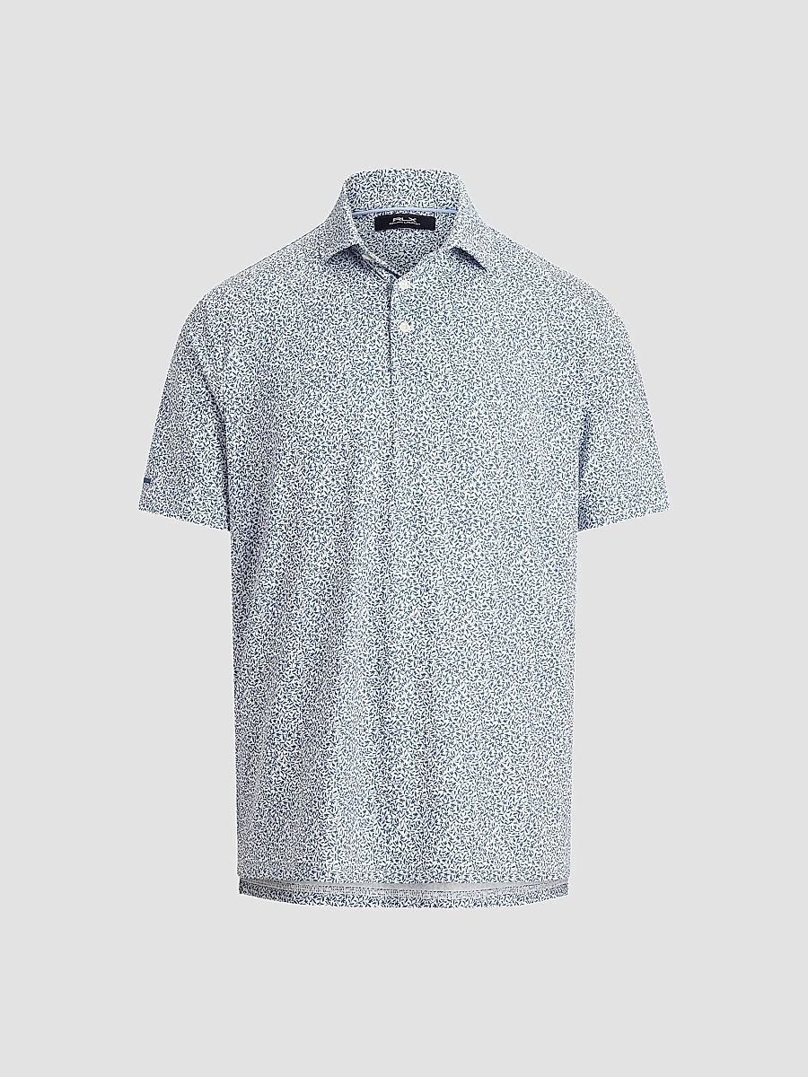 Men's Classic-Fit Performance Polo Shirt - Lima Bean Botanic - Size XXL