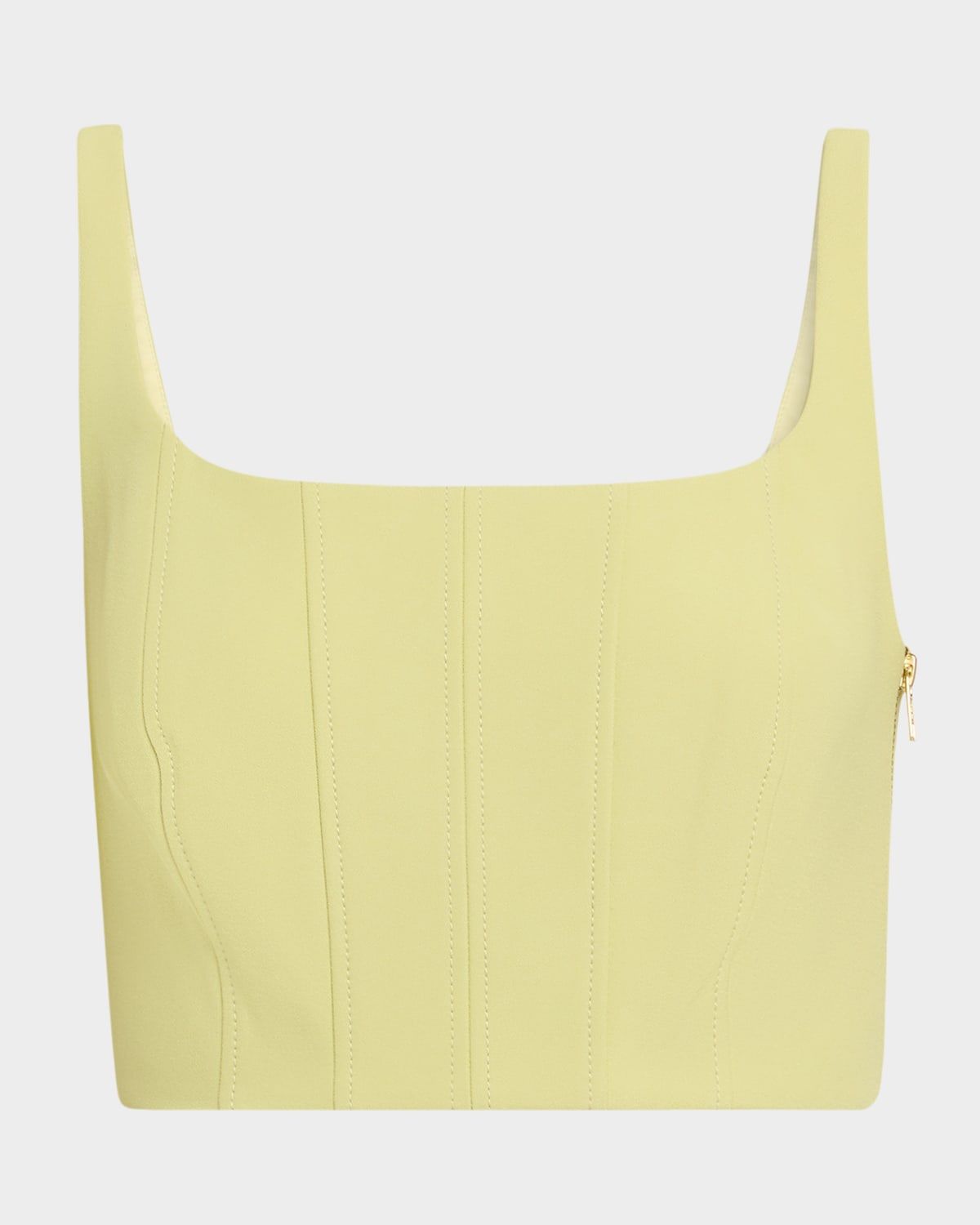 Rhea Cropped Corset Tank