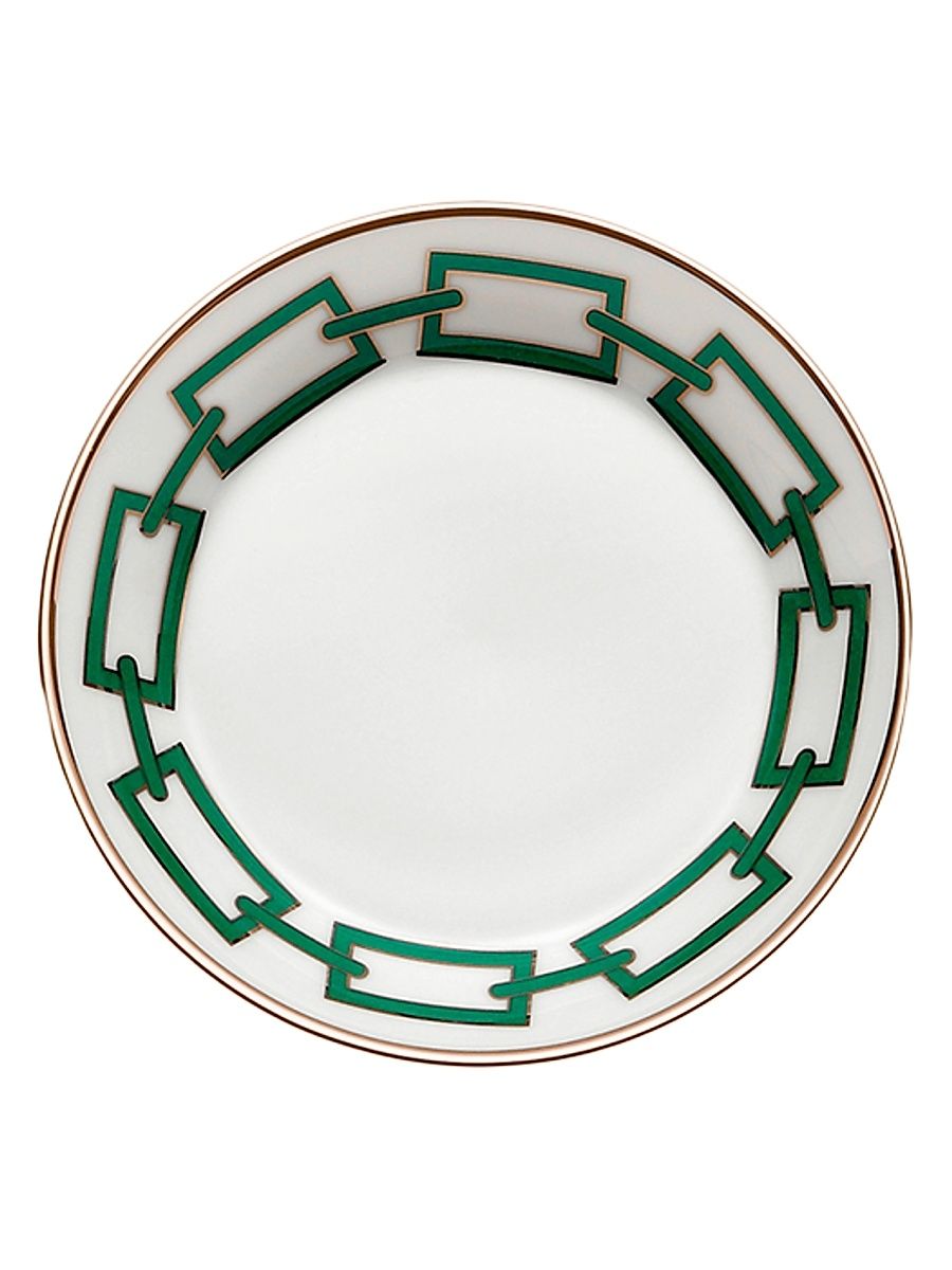 Catene Tea Saucer - Green