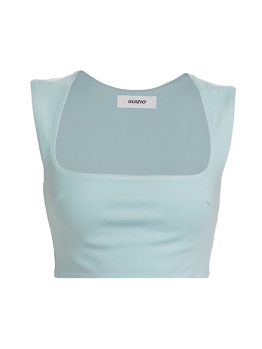 Women's Celestial Stretch Top - Light Blue - Size XL