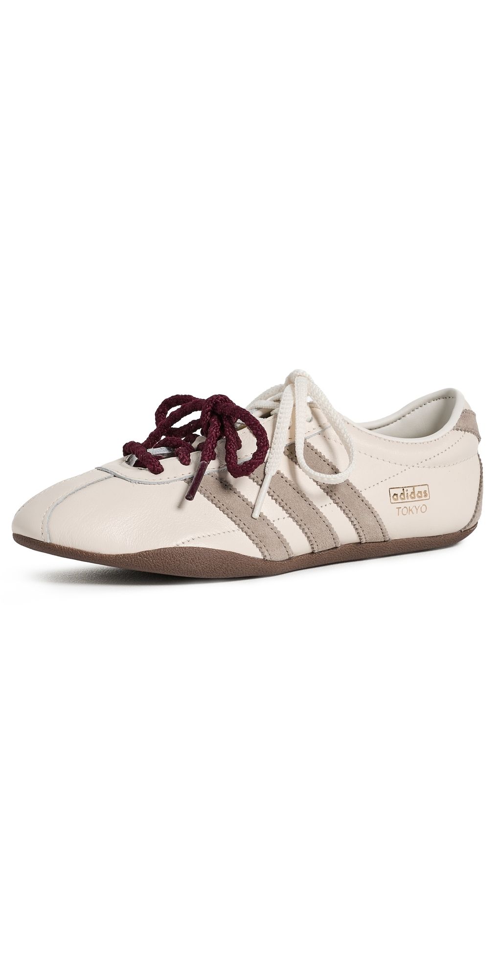 adidas Tokyo Sneakers Off White/Silver Pebble/Gum 5 7