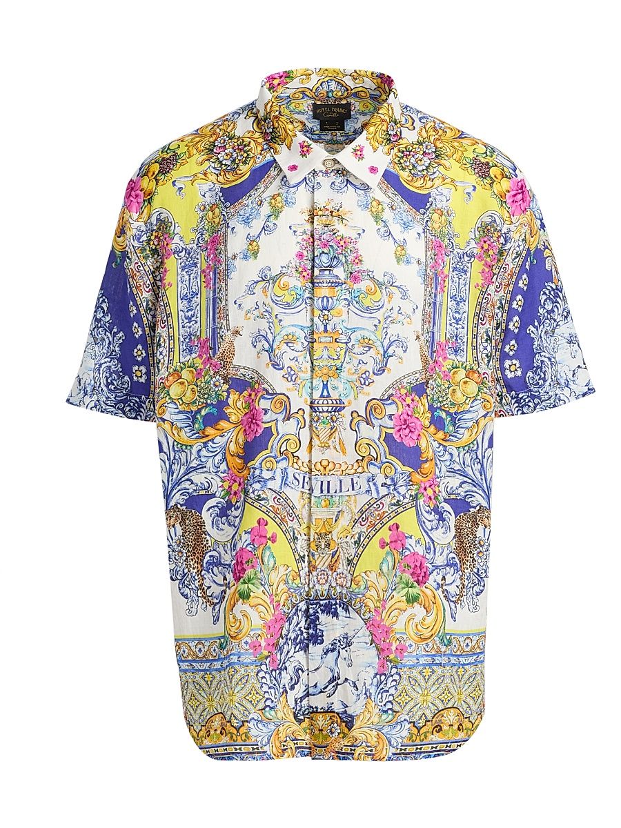 Men's España Nirvana Linen Oversized Shirt - Espana Nirvana - Size XL