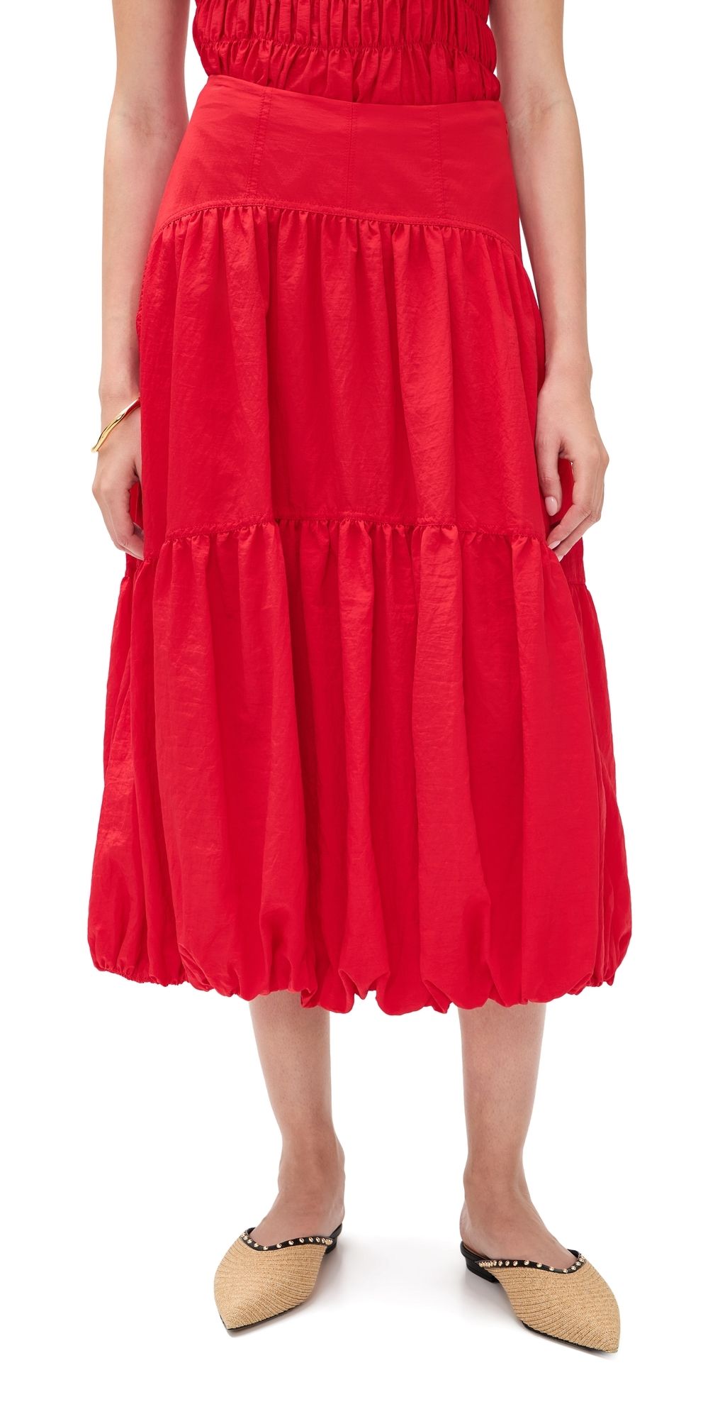 Cinq à Sept Blythe Skirt Goji Berry 16