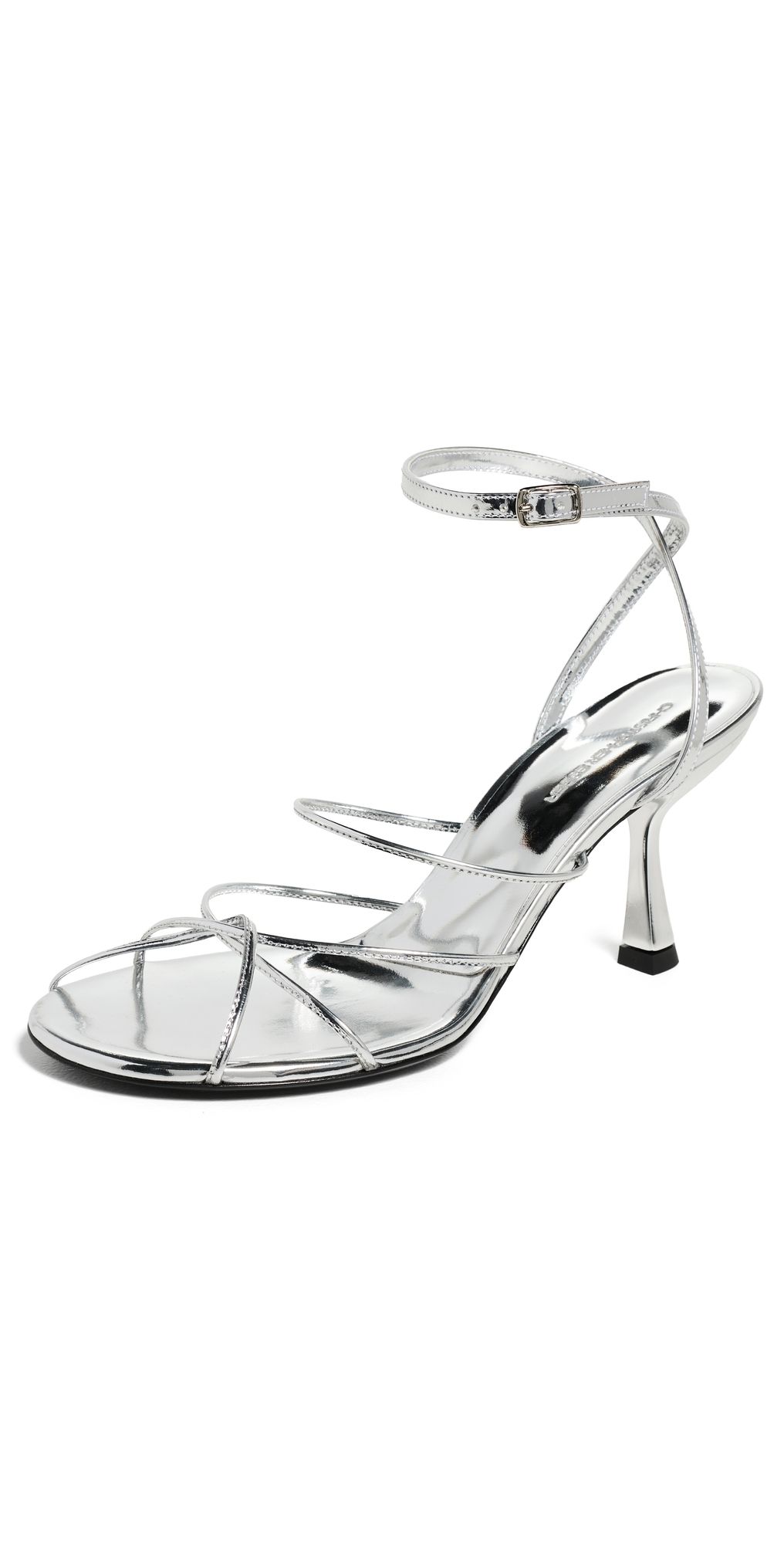 Christopher Esber Blaze Metallic Heels Mirror 35