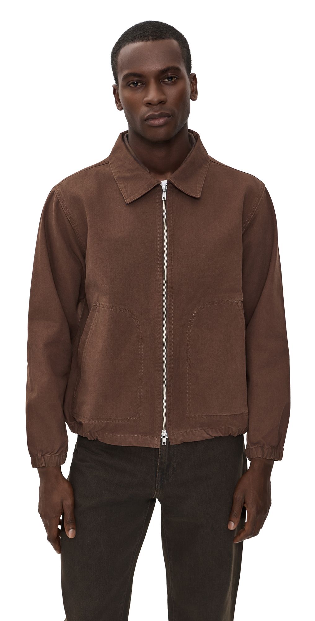Service Works Twill Work Jacket Brown S