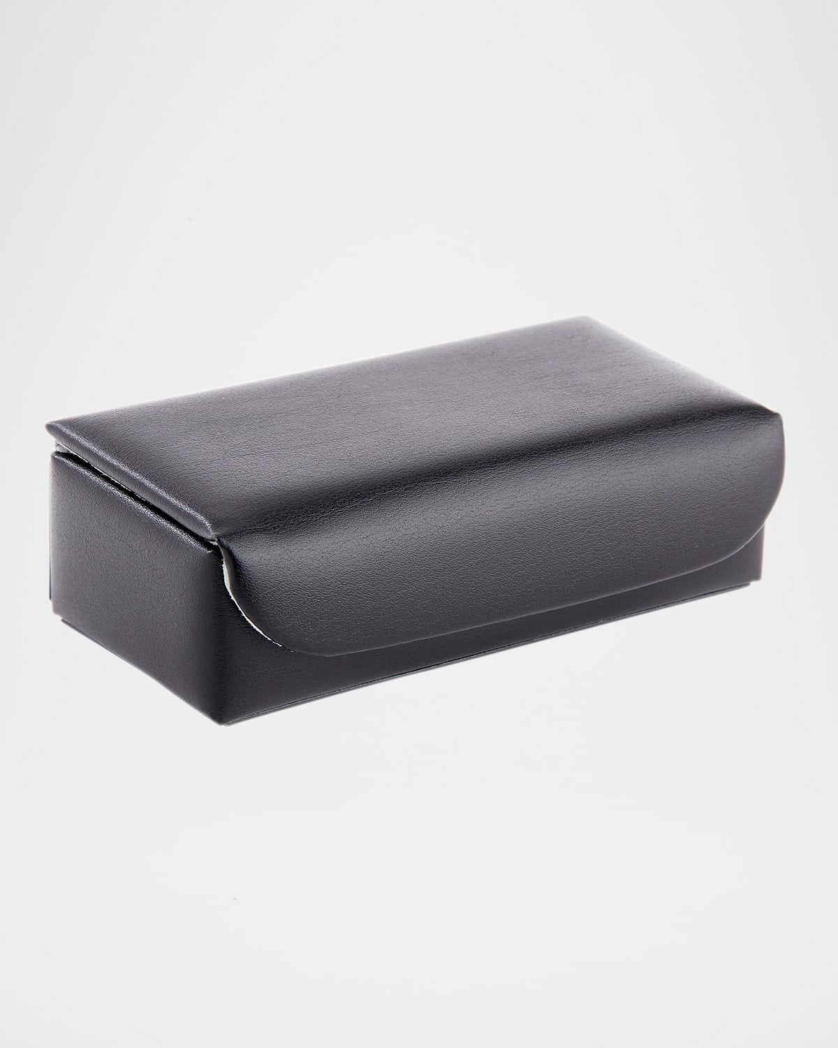 Personalized Leather Cufflink Case