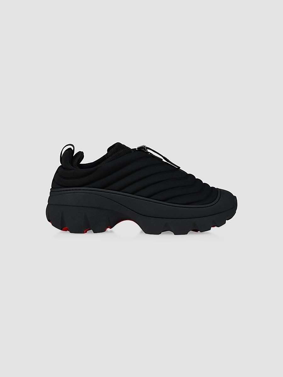 Christian Louboutin Men's TCT Hiker Sneakers - Black - Size 15.5