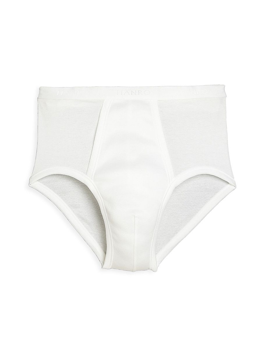 Cotton Pure Full Briefs - White - Size XXL