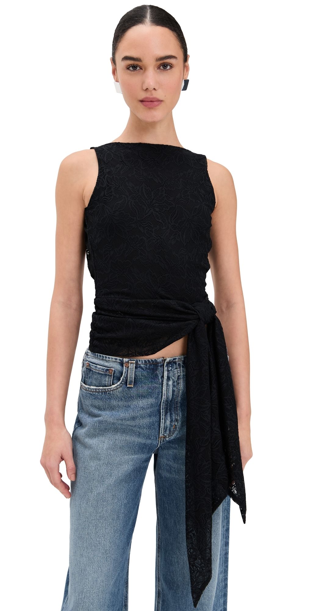 AFRM Batya Tank Noir XL