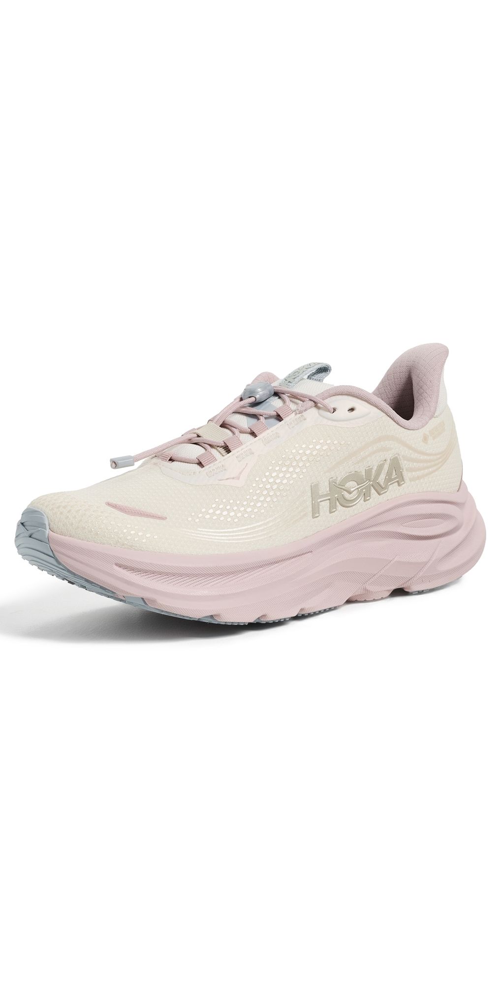 HOKA Clifton 11 GTX Sneakers Alabaster/Pink Opal 9