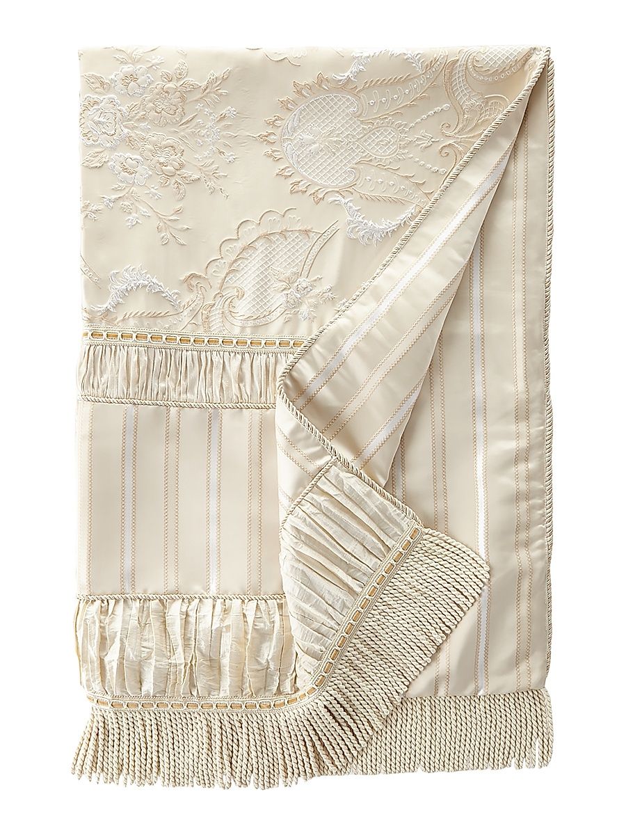 Charlotte Throw - Ivory