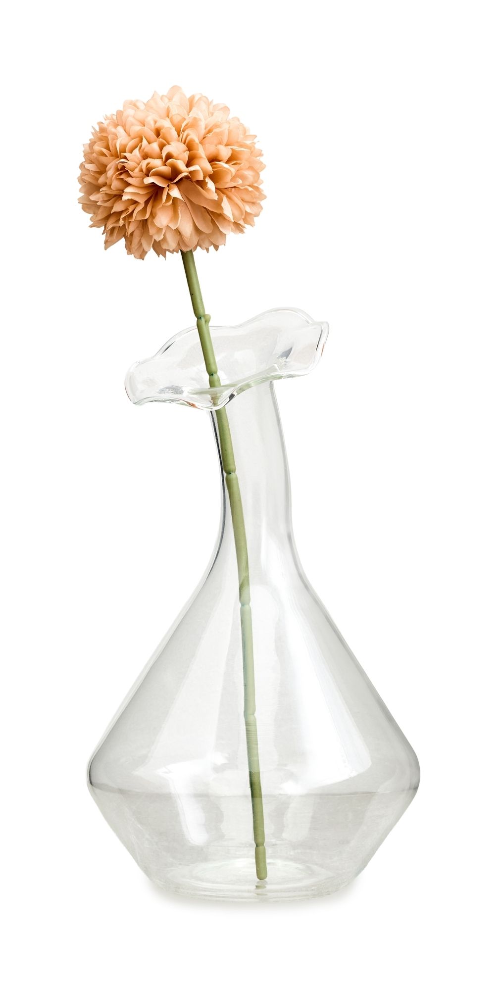 Tizo Design Glass Angled Neck Large Vase Clear One Size