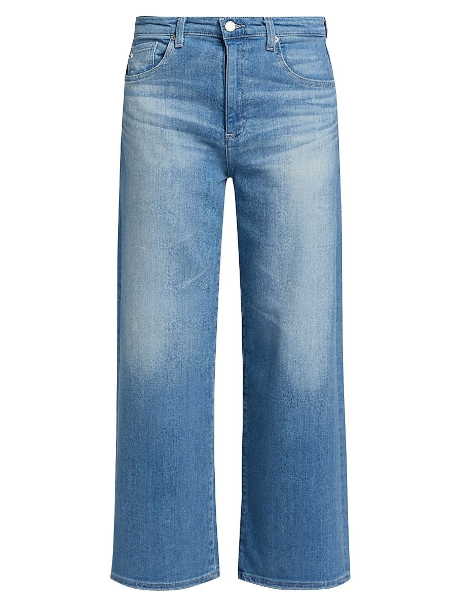 Women's Saige Wide-Leg Crop Jeans - Expedition - Size 32