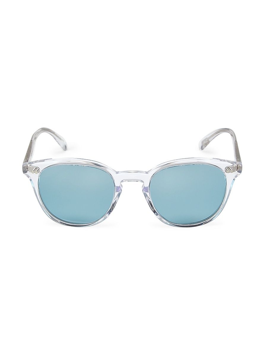 Women's Desmon 50MM Pantos Sunglasses - Crystal