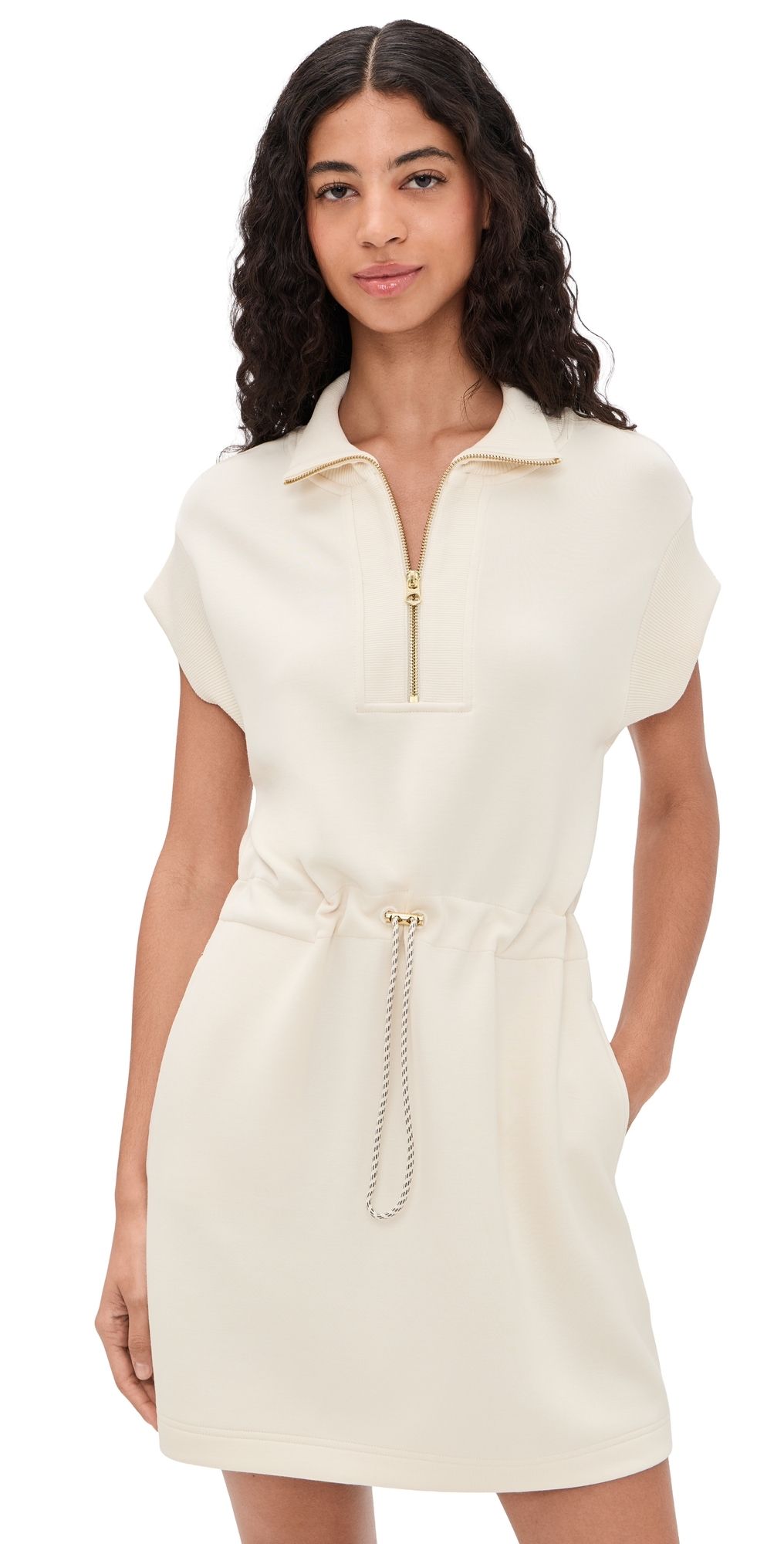 Varley Avaya Half Zip Dress Pristine S