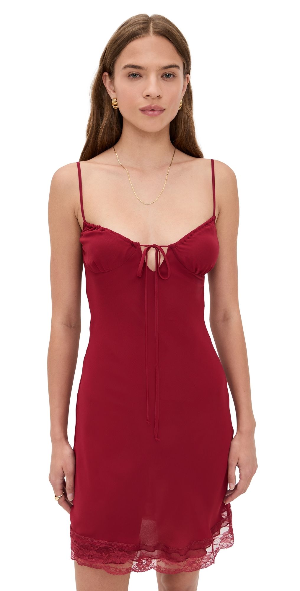 Bella Venice The Taylah Dress Burgandy M