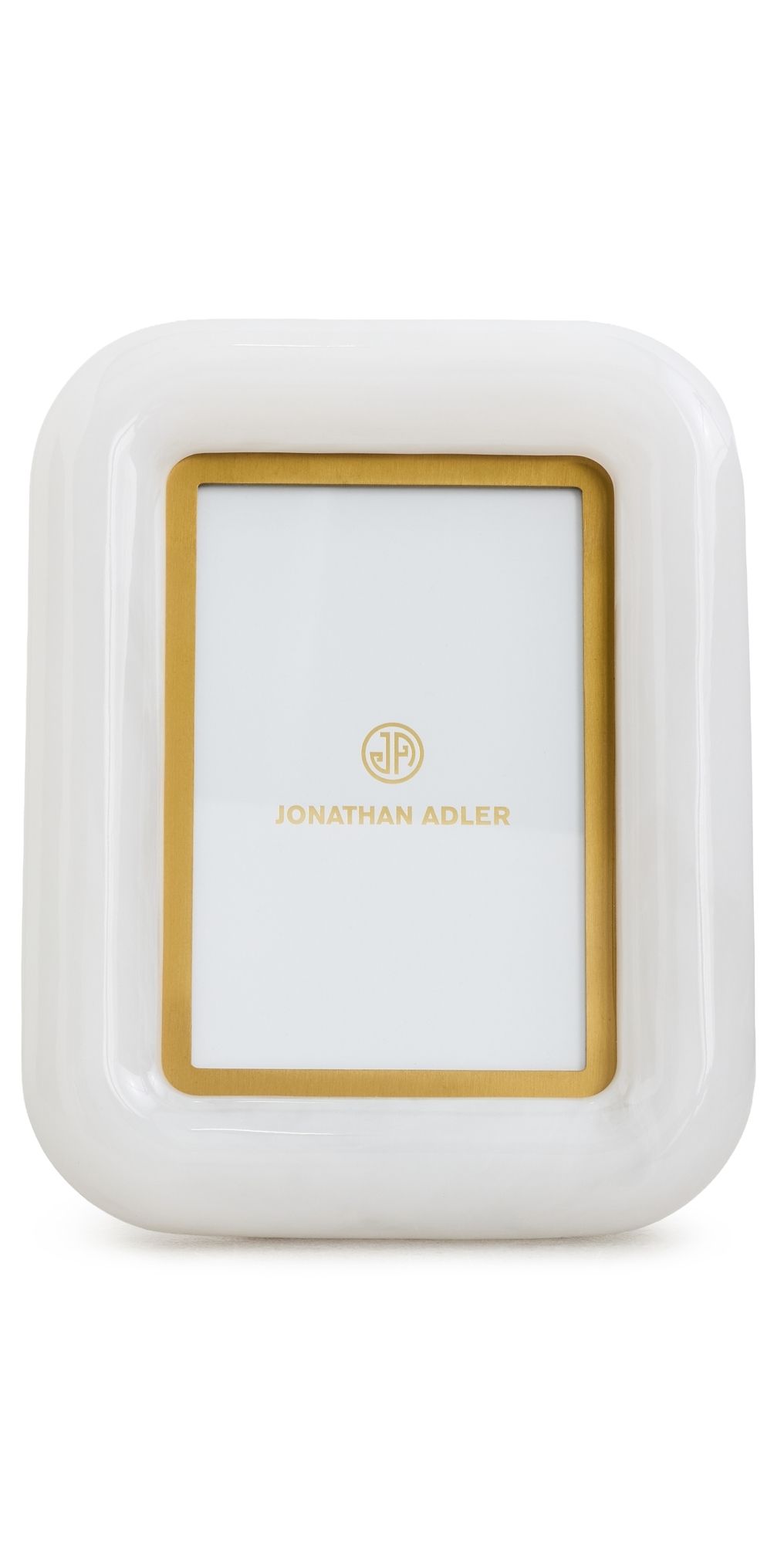 Jonathan Adler Como Frame 4x6 White One Size