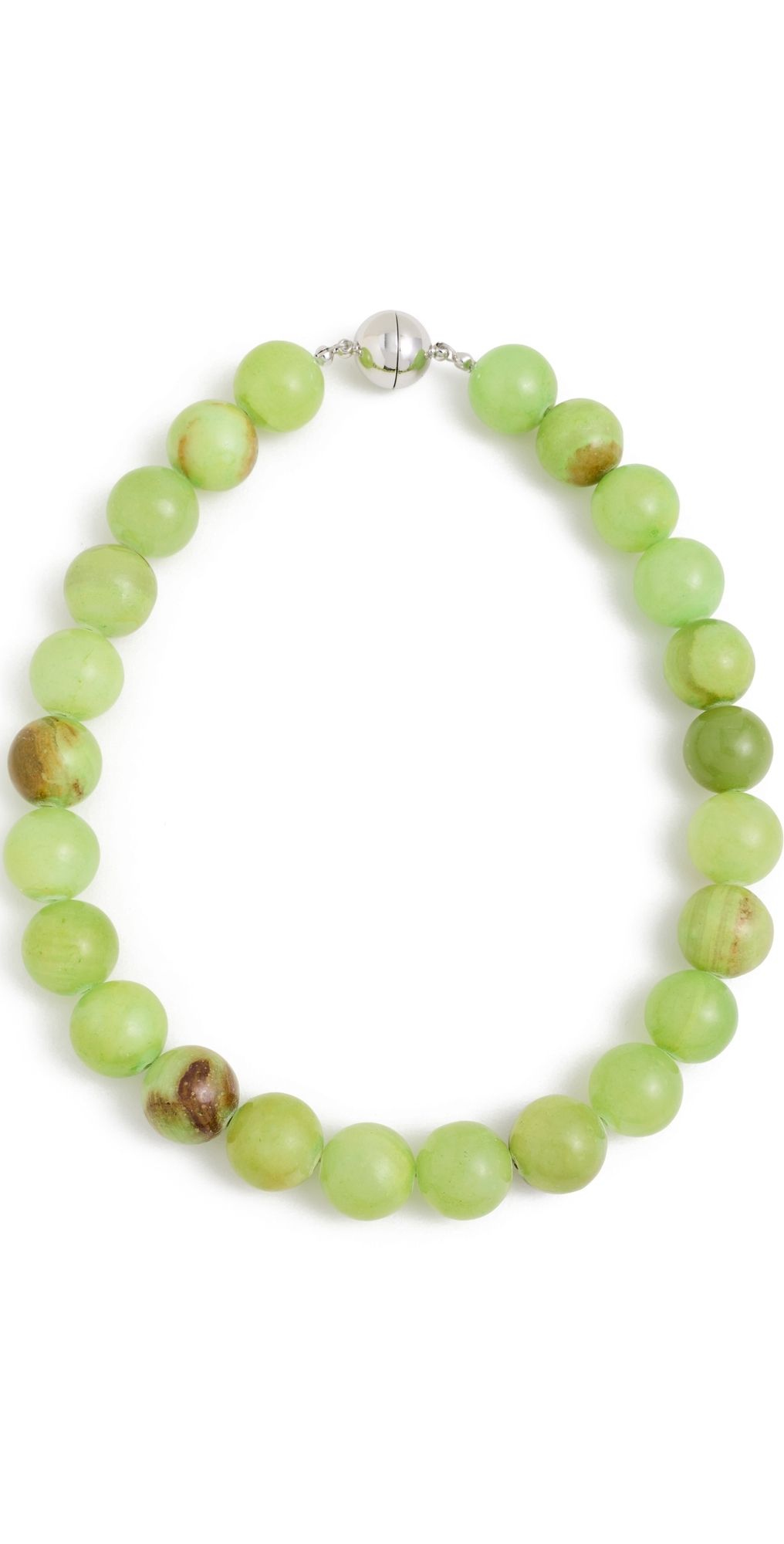 LELET NY Bodie Stone Necklace Lemon Jade One Size