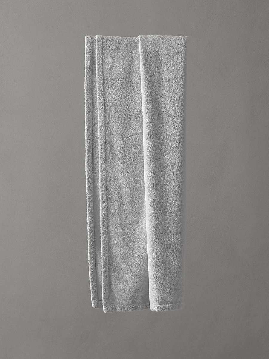 Linge Fumo Bath Towel - Bianco