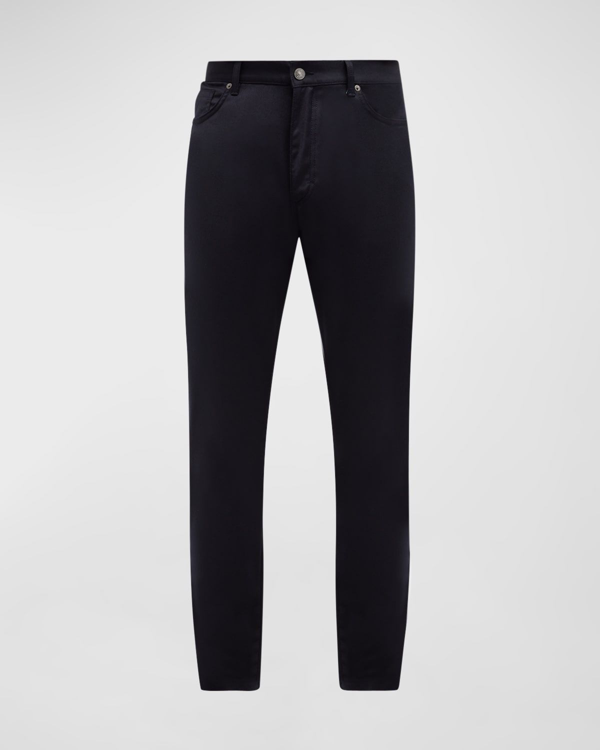 Men & apos;s 5-Pocket Wool Flannel Pants