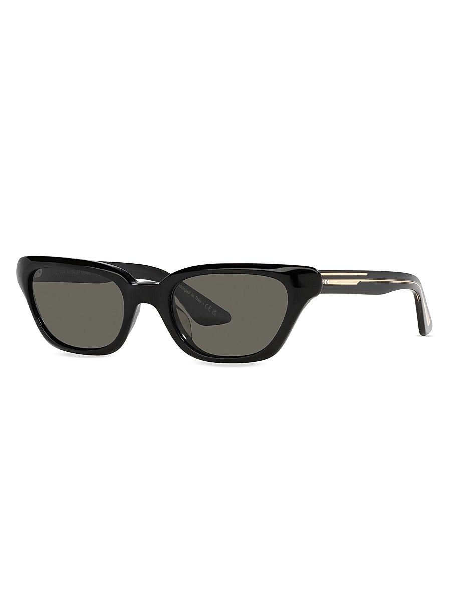 Women's Oliver Peoples 1983C 52MM Geometric Sunglasses - Black