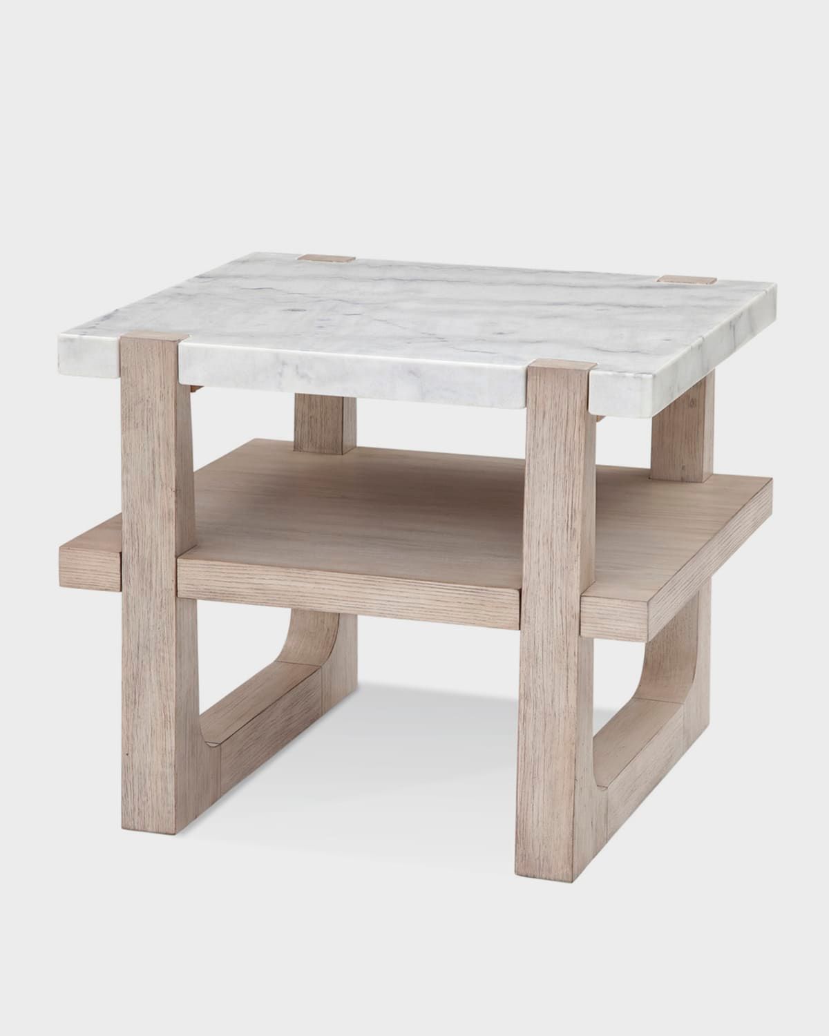 Nantucket Marble Top End Table