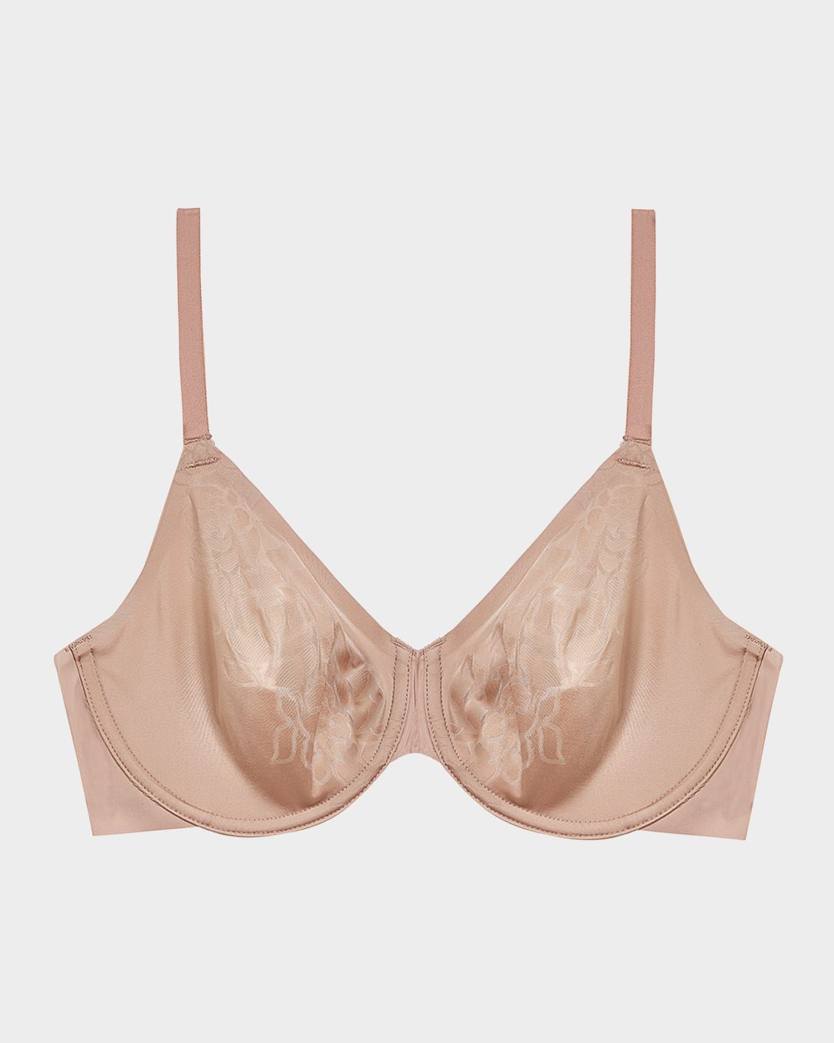 Confidence Boost Floral Burnout Full-Cup Bra