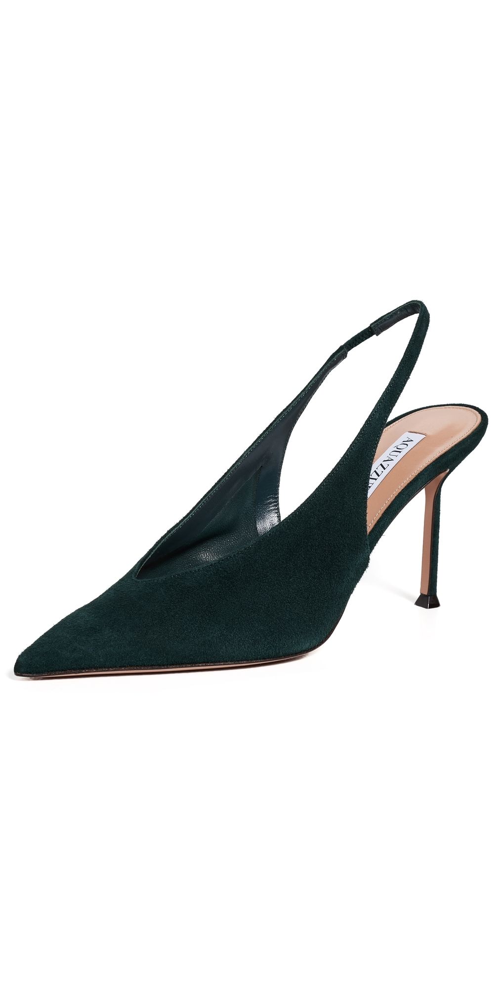 Aquazzura Voltaire Sling 85mm English Green 36