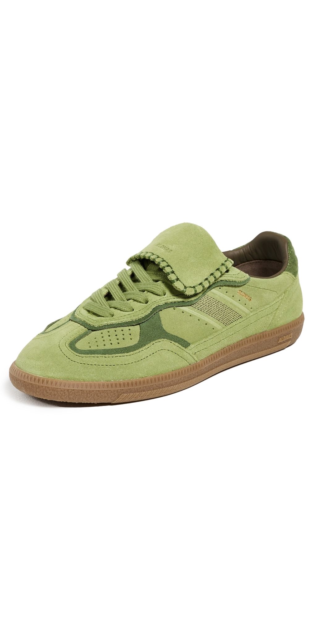 ALOHAS Tb.490 Club Suede Leather Sneakers Suede Green 35