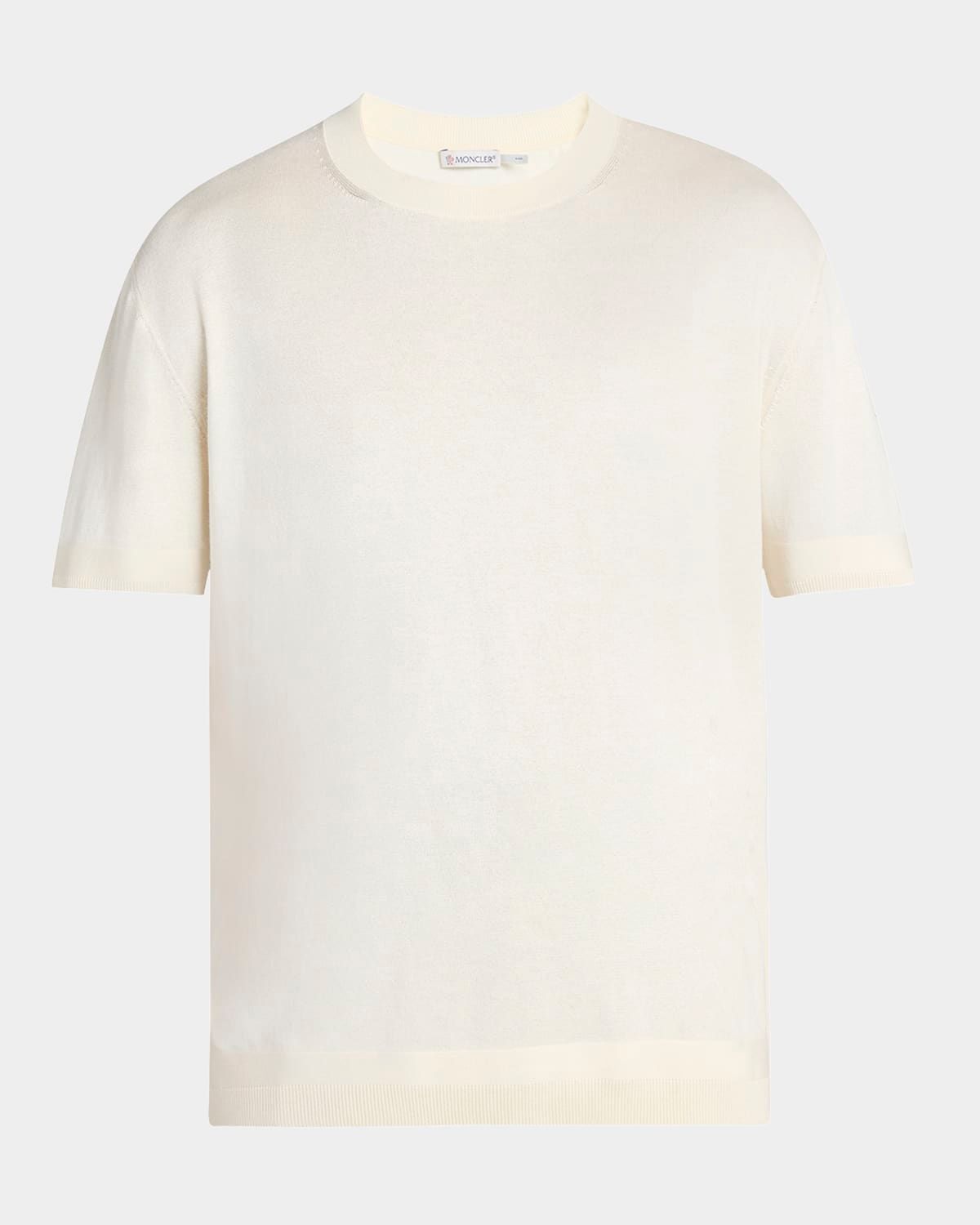 Men & apos;s Silk-Cotton Crew T-Shirt