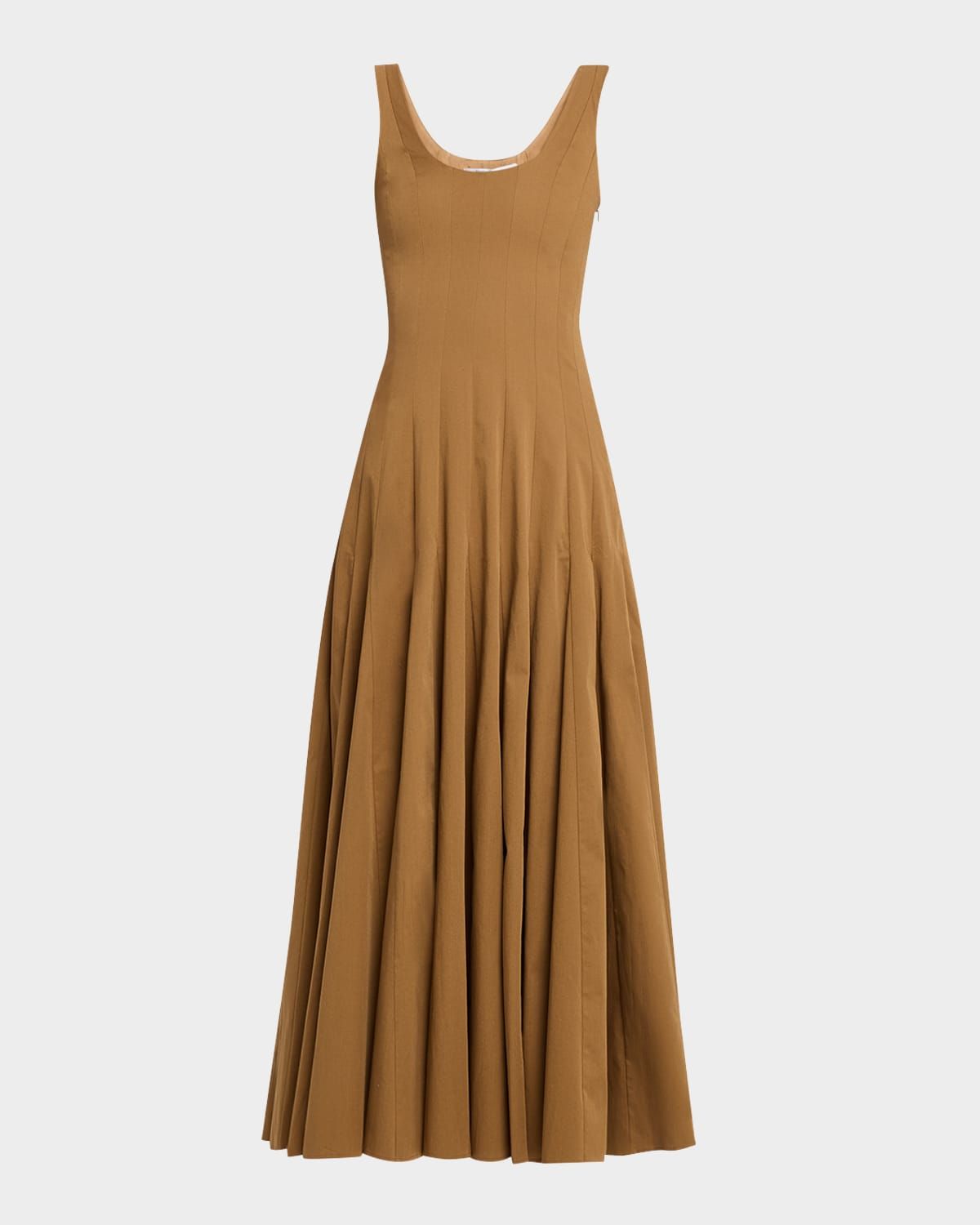 Sleeveless Flare Maxi Dress
