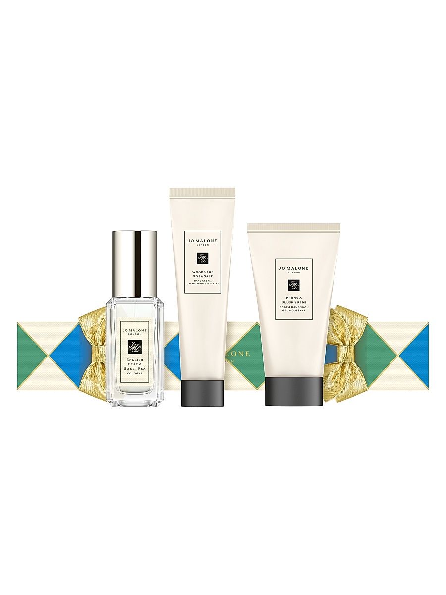 Green & Blue Holiday Cracker 3-Piece Gift Set