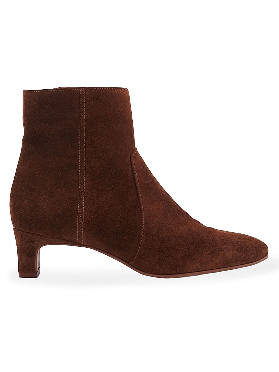 Women's Siella 44MM Suede Ankle Boots - Brandy Suede - Size 10