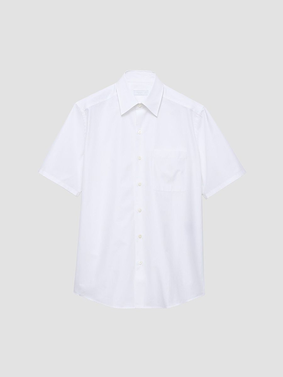 Men's Cotton Shirt - White - Size 17.5