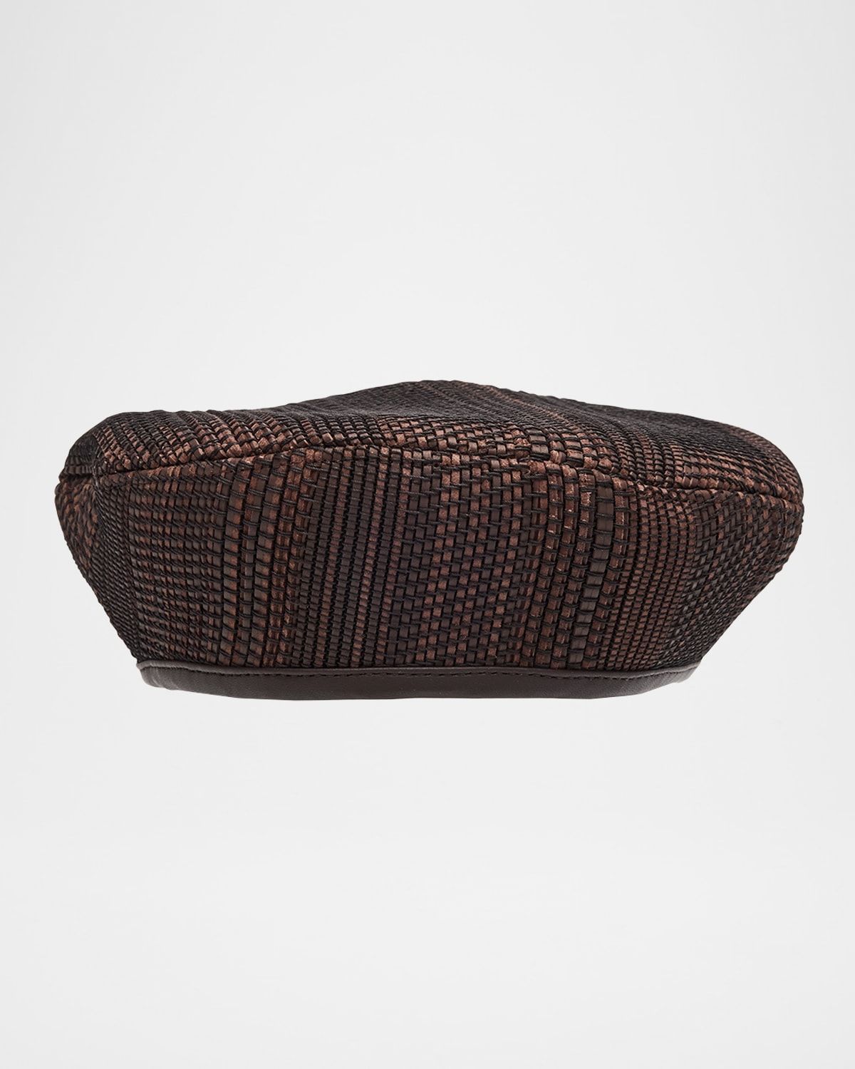 Emily Textured Leather Beret