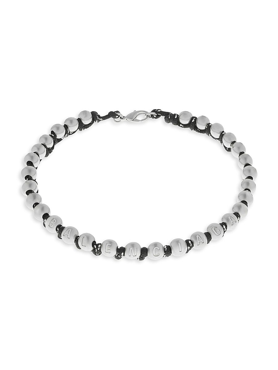 Men's Malibu Ball Choker - Silver - Size Small