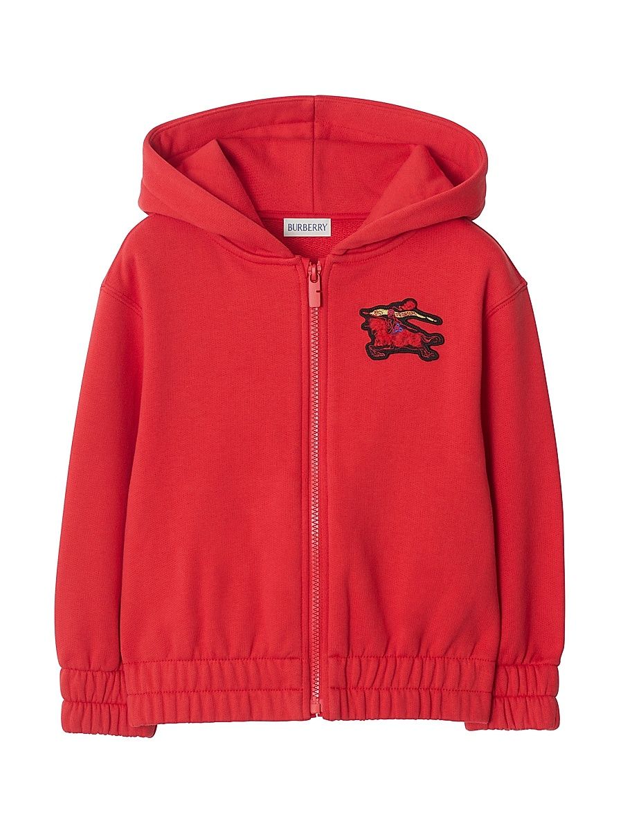 Little Boy's & Boy's EKD Zip-Up Hoodie - Crayon Red - Size 6