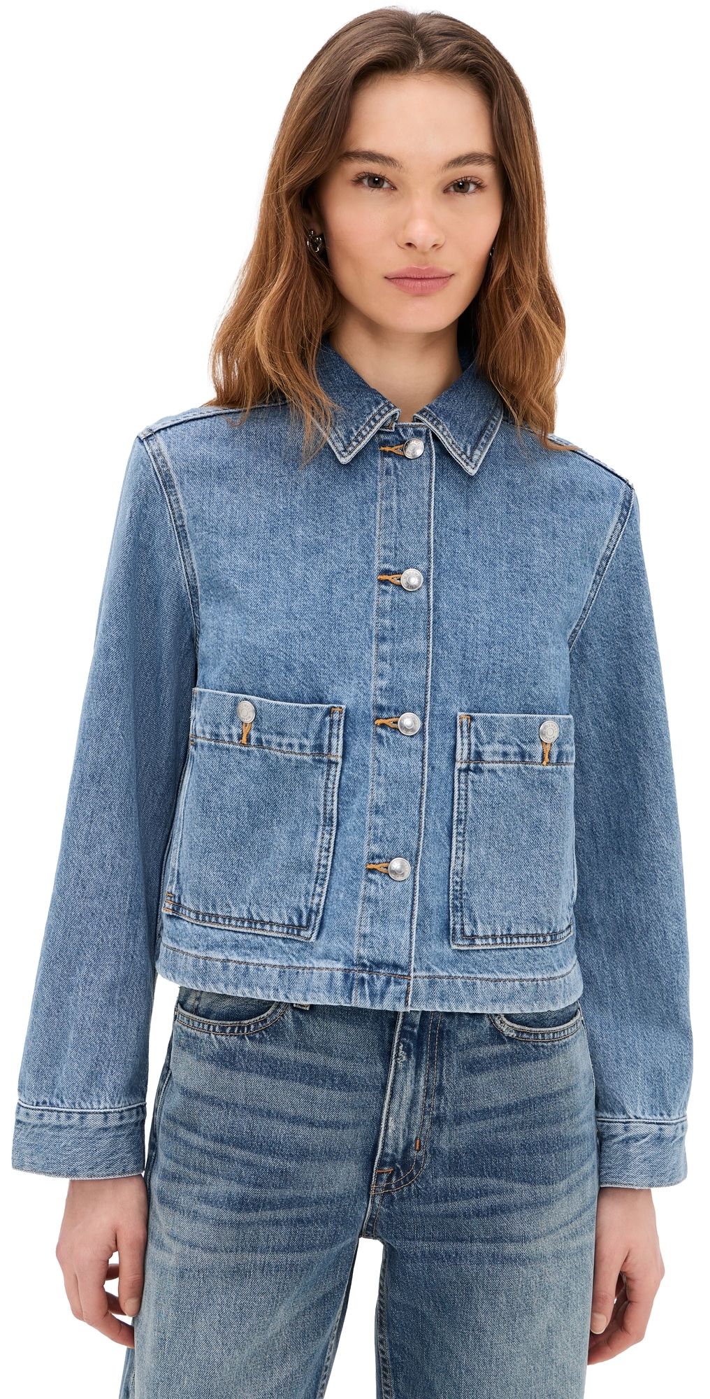 Madewell Denim Chore Jacket Midvale Wash XS